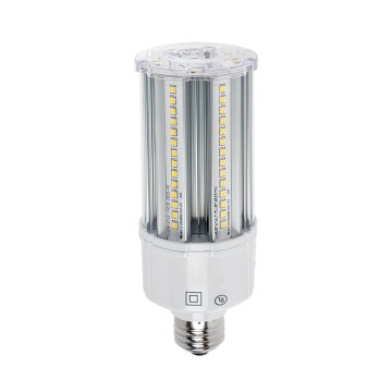 27-watt LED corn bulb with E26 base - 100-watt metal-halide equivalent - 4,050 lumens - 5000K