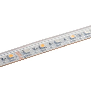 5m RGB+W LED Strip Light - Color-Changing LED Tape Light - 12V / 24V - IP67 Waterproof