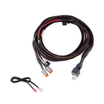 Diode Dynamics Heavy Duty Wiring Harness with 3-Way Switch - Dual Output - 4-Pin DT Connector