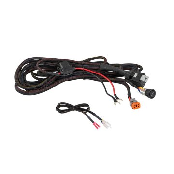 Diode Dynamics Heavy Duty Wiring Harness with 3-Way Switch - Single Output - 4-Pin DT Connector