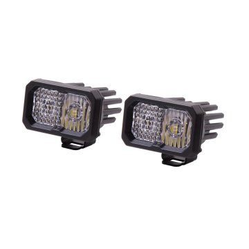 Diode Dynamics Stage Series SSC2 Pro LED Pod Lights - 2,898 Lumens - Combo Beam - Qty 2