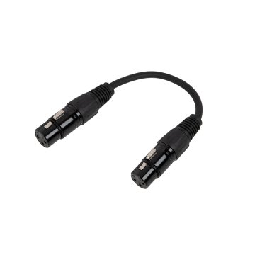 XLR3 Female to XLR3 Female - DMX Signal Cable - 8