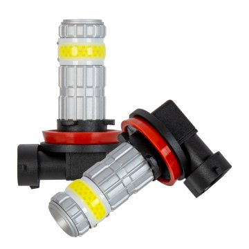 These H8 / H9 / H11 / H16 LED Daytime Running Light Bulbs deliver 800 lumens per set at 6500K.  