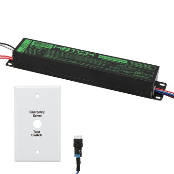 Hatch High-Efficiency LED Emergency Driver - 10W - 120-277 VAC Input