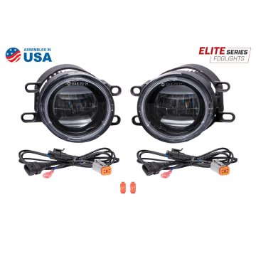 Diode Dynamics Elite Fog Lights - Acura, Ford, Honda, Nissan, Subaru - Yellow / White