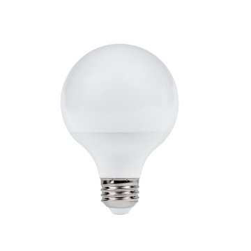                                                         3W LED G25 Globe Bulb - Dimmable - E26 Medium Screw Base - Frosted - Side View
                        
                        