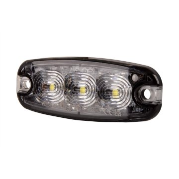 Low Profile LED Strobe Light - Grille and Surface Mount - 9W