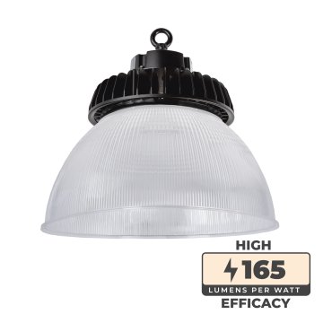 240W UFO LED High Bay Light With Reflector - 39,600 Lumens - 1000W MH Equivalent - 5000K