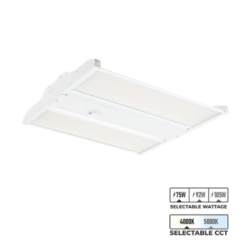 MaxLite LED GEN 3 Linear High Bay - Control Ready - Selectable Wattage and CCT - Up To 15,750 Lumens