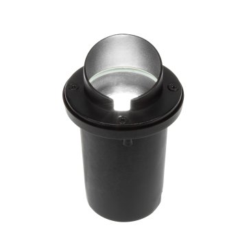 Cast Aluminum LED-Ready Hooded In-Ground Well Light - Optional MR16 Bulb - 2700K / 3000K / 4000K / 6500K