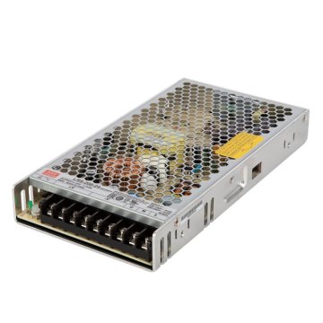 Mean Well LED Switching Power Supply - LRS Series - Enclosed - 24 VDC - 100W / 200W