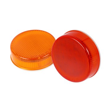 Round LED Truck and Trailer Lights - 2-1/2” LED Side Clearance Lights - 2-Pin Connector - Surface Mount - 13 LEDs
                        