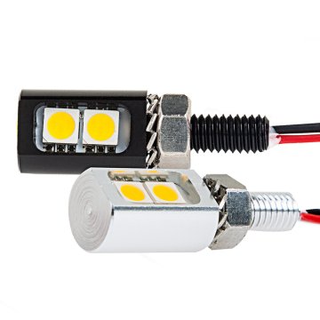 Miniature LED License Plate Bolt: Sold As Single Units. Most Applications Will Require 2 Units. 