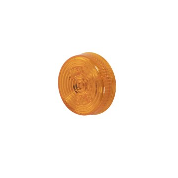 Optronics LED Clearance or Side Marker Light - Submersible - 2 LEDs - 2-1/2" Round - Amber / Red