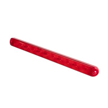 Optronics UltraThin LED Identification Light Bar for Trailers over 80" Wide - Submersible - 3 LEDs - Red