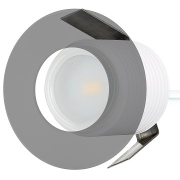                             LED Mini Recessed Lights - 0.25 Watt - 5 Watt Equivalent - Mini Round Recessed Accent Light
                        
