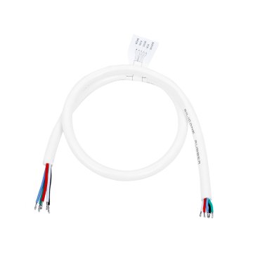 5-Conductor Pigtail for 23mm Dual Bend Neon Flex LED Strip Lights - 19 in.