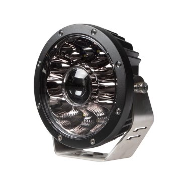           7" LED Off-Road Round Spot Light - 84W Light Pod - 3,400 Lumens - Single / 2-Pack            