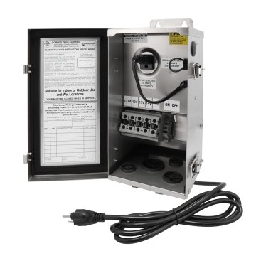 Magnitude Lighting Otter™ 150W Landscape Transformer - 12V / 13V / 14V / 15V Output
