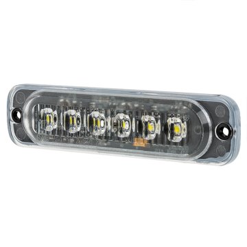 Low Profile Grille and Surface Mount LED Light Head -18W