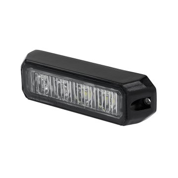 4&quot; Grille and Surface Mount LED Strobe Light Head - 12W