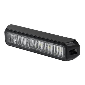 5&quot; Grille and Surface Mount LED Strobe Light Head - 18W