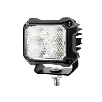 4" Square LED Off-Road Flood Light - 40W Pod Light - 4,200 Lumens - Cool White - Single / 2-Pack                     