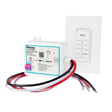 Keilton Network Control Bluetooth MESH 20A Zone Controller - App Controlled - 0-10V Dimming - With Wall Switch Remote