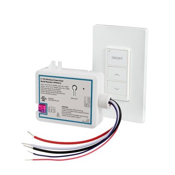 Vealite RF Wireless 0-10-Volt Dimming Module - 120-277 VAC - Optional Wall Switch Dimmer                           
                        