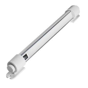 Pivoting Rail Light - Interior Trailer and Boat Cabin Light - Integrated Rocker Switch
