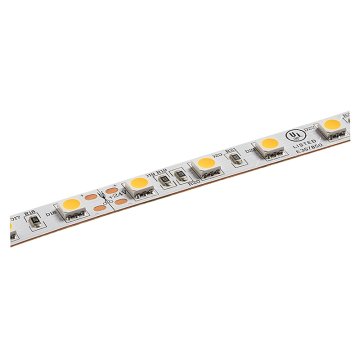 5m White LED Strip Light - Radiant™ Series LED Tape Light - 12V/24V - IP20