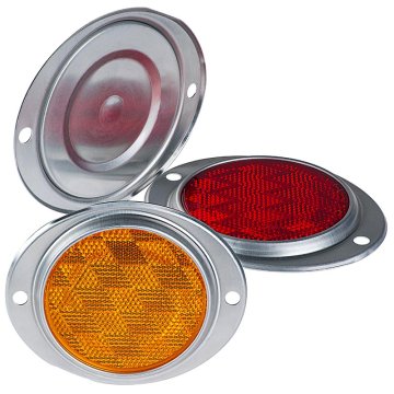 4.5” Round Surface LED Mount - Truck / Trailer Reflector