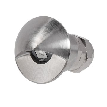 12V Blue Recessed Marine Courtesy LED Light - Accent Light - Stainless Steel - Single / 6-Pack