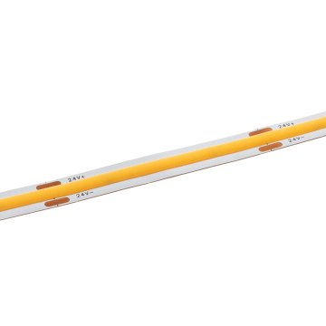5m White COB Series LED Strip Light - High CRI - 24V - IP20  - 196.9in (16.40ft)