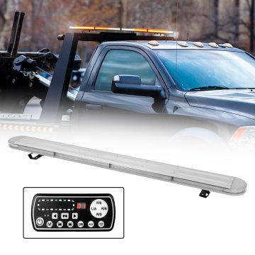                             The 48" LED Strobe Light Bar is shown with its controller box.
                        