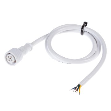 RGBW and RGB+W Cable to Cable Connector - 0.5m - Male Connector - STW Series Compatible - Waterproof