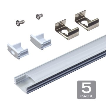 The Armacost Surface Mount Aluminum Channel Kit is suitable for LED Strips Up To 12mm.