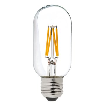LED Vintage Light Bulb - T14 Shape - Radio Style LED Bulb with Filament LED