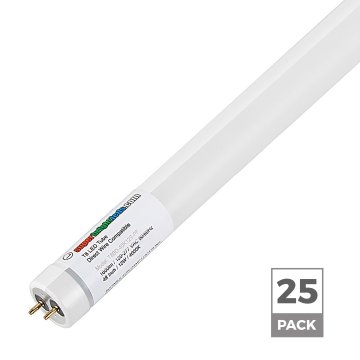                         12W T8 LED Tube - 1600 Lumens - 4ft - Dual End Ballast Bypass Type B - ETL Listed to NSF Standards - 5000K/4000K    
                        