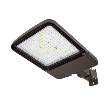 TCP LED Area Light - 200W - 27,600 Lumens - Type III Forward Throw Distribution - 750W MH Equivalent - 5000K - Slipfitter Mount