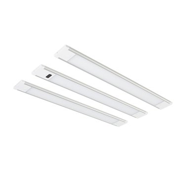 11.8&quot; LED Under Cabinet Light Kit - 3-Piece - Tool-Free Install - Hands Free On/Off - 750 Lumens - 3000K/4000K