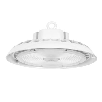 300W UFO LED High Bay - Sensor Ready - 1,200W MH Equivalent - 45,900 Lumens - White Finish - 5000K