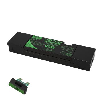 Hatch V-LOC Key Programmable Constant Voltage LED Driver - 96W - 120-277 VAC - 0-10V & Hatch Touch Dimming