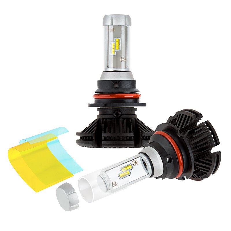 Compact 9004 LED Headlight Bulbs