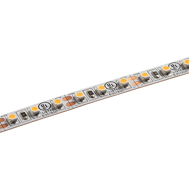 5m White LED Strip Light - Eco Series Tape Light - 12V / 24V - IP20