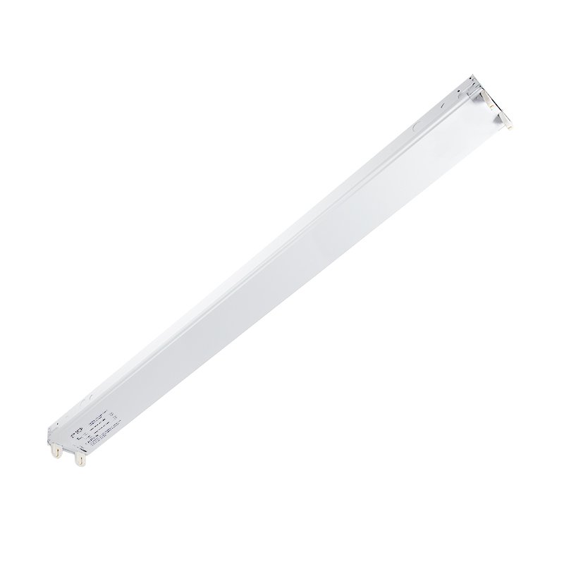 TCP 4' LED T8-Ready General Purpose Strip Fixture - 2-Lamp - Single End | Super Bright LEDs