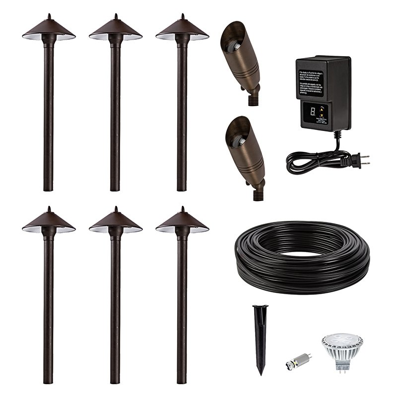 Low Voltage LED Landscape Light Kits