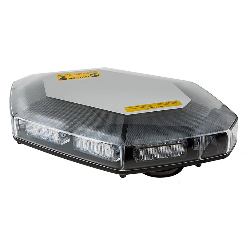 Mini Emergency LED Light Bar - Magnetic Mount -12V Plug