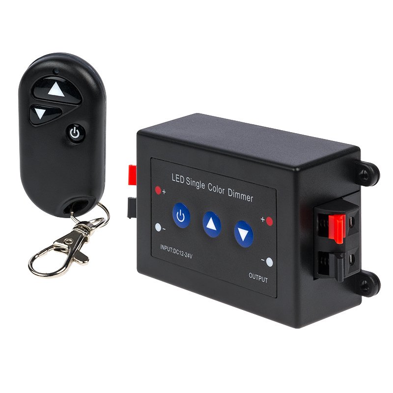 Single Color LED Dimmer - Wireless RF Remote - 8 Amps