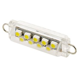 561 LED Bulb - 9 SMD LED Festoon - 44mm - Single / 6-Pack